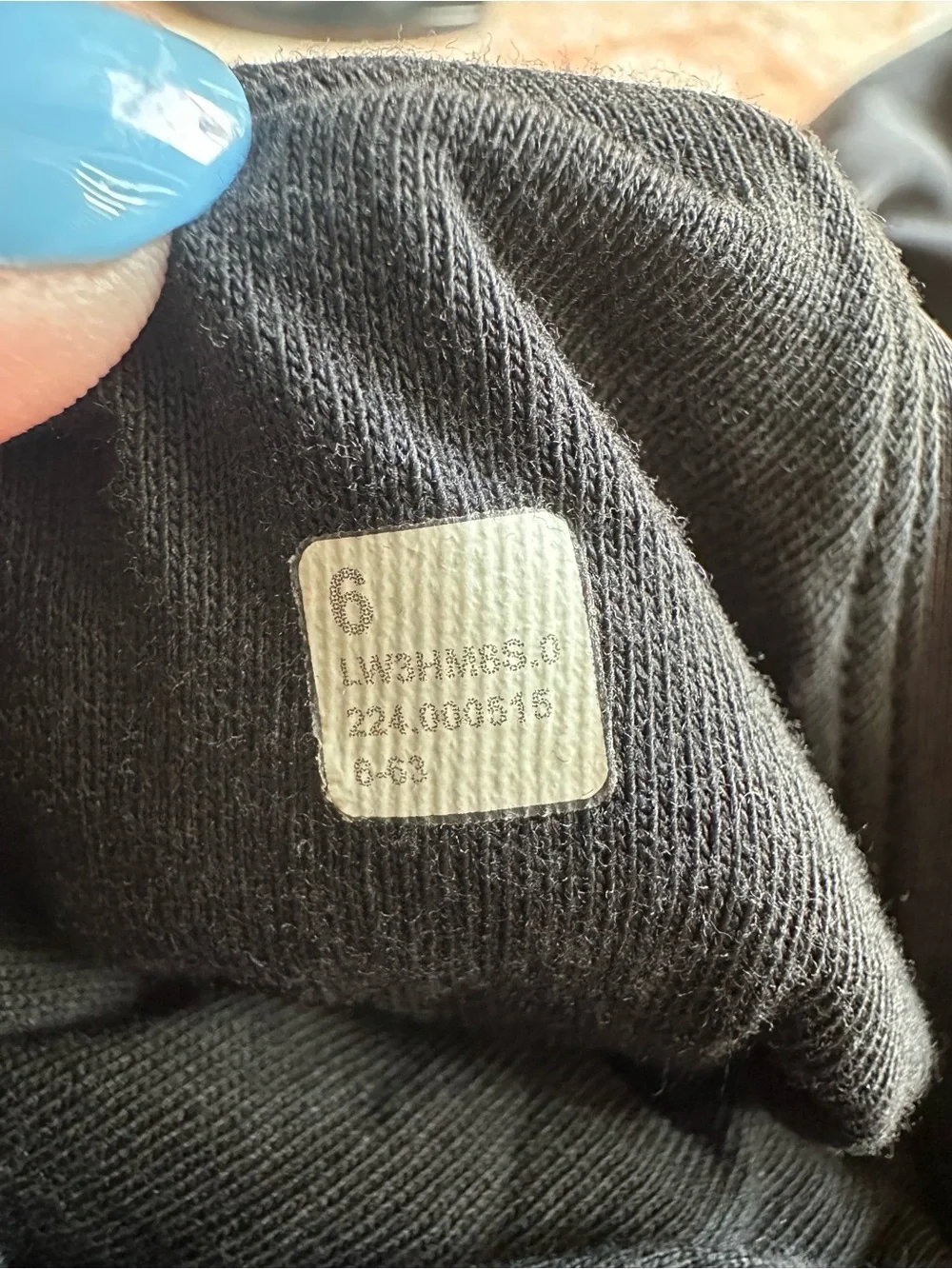 Lululemon Softstreme Full-Zip Hoodie Black W3HM8S size 6